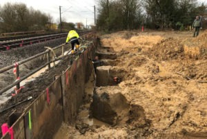 Baustelle Schäferweg Rödinghausen