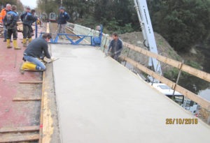 Beton glätten
