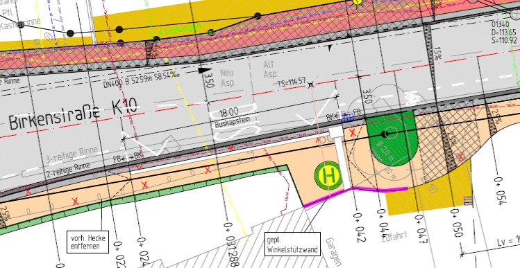 Plan Eiche Birkenstraße