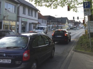 Baustellenampel Lange Straße
