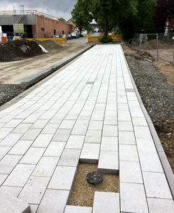 Gehweg Aldi