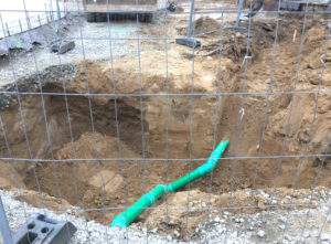 Ablaufleitung Regenwasser