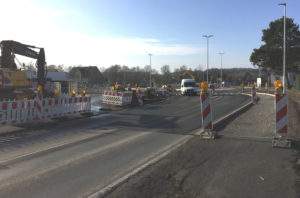 Pflasterfläche Gehweg
