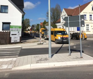 Fahrbahnübergang Neuenkirchener Straße
