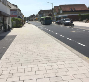 Neue Fahrbahn