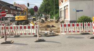 Bauarbeiten Bussche-Münch-Straße