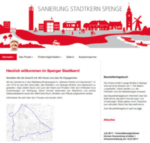 Sanierung Stadtkern Spenge