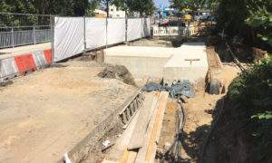 Baustelle Besebachbrücke